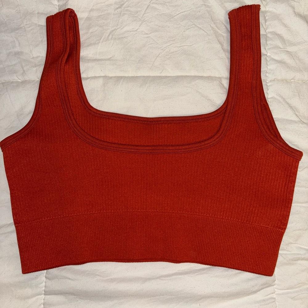 Women's Red Sports Bra